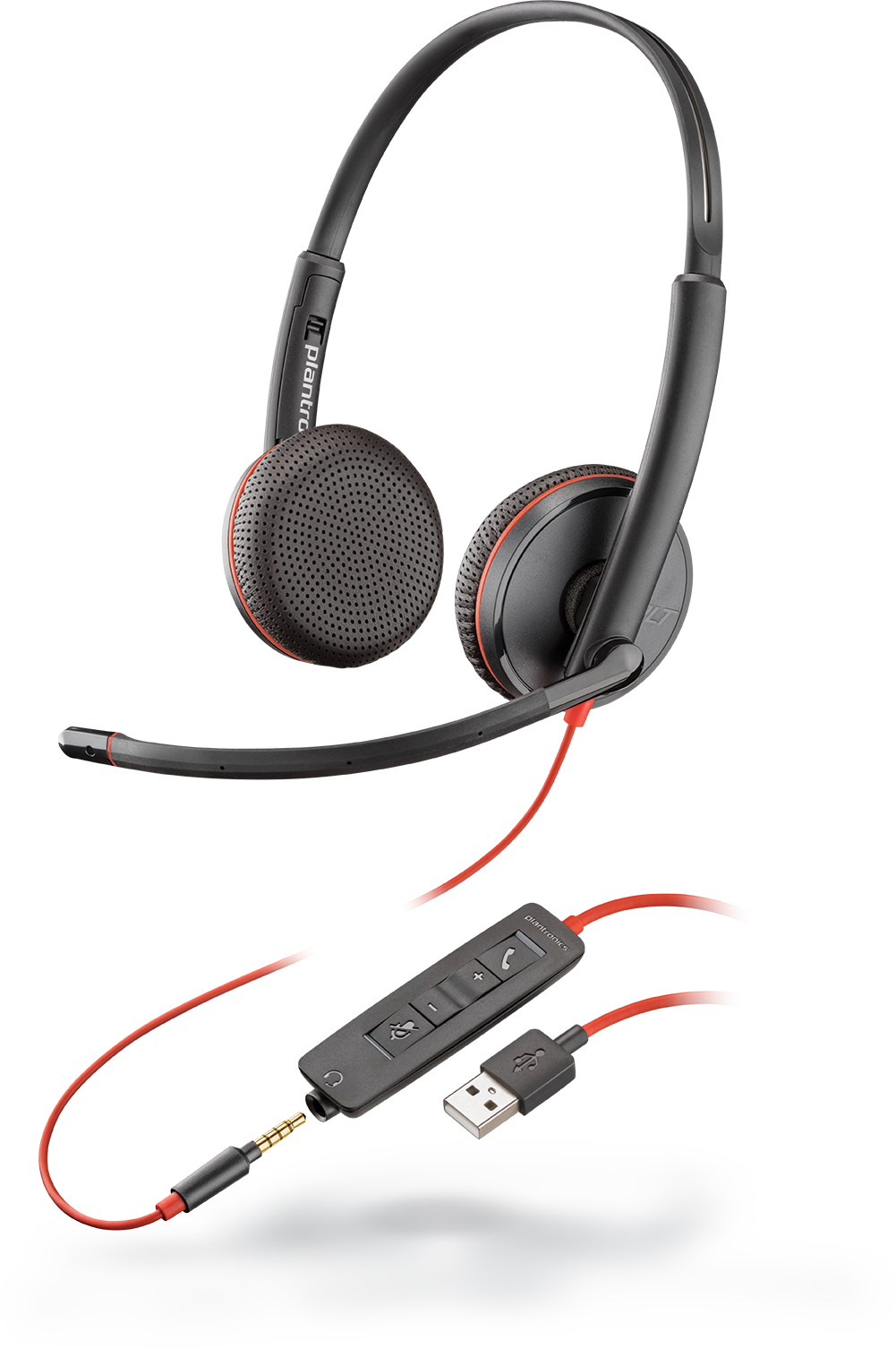 efficiënt auditorium Verzoekschrift Plantronics Blackwire 3200 Series UC Corded Headset