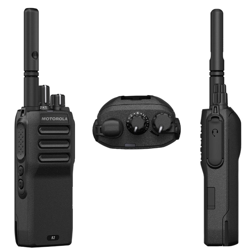 Motorola AAH11JDC9JA2AN MOTOTRBO R2 Digital VHF Portable 2-Way Radio